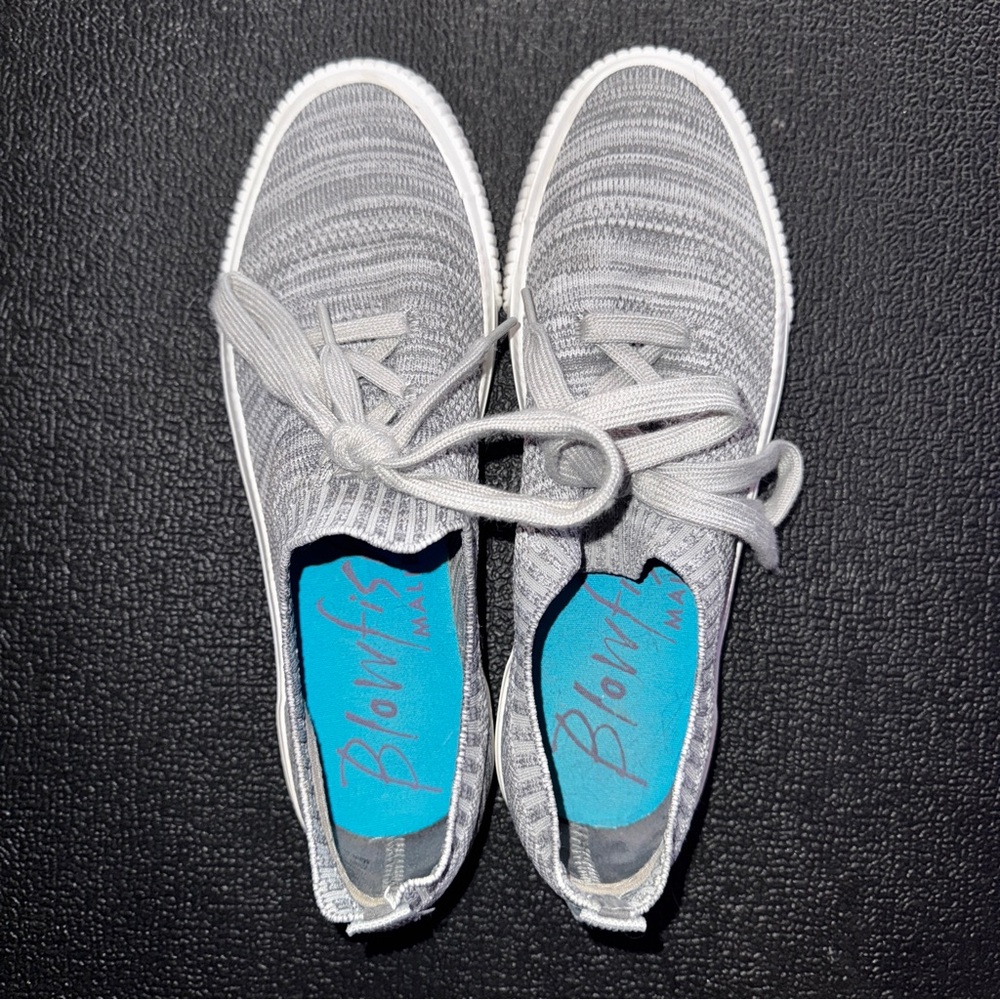 Women’s Size 9 Blowfish Malibu Grey Slip on Shoes
